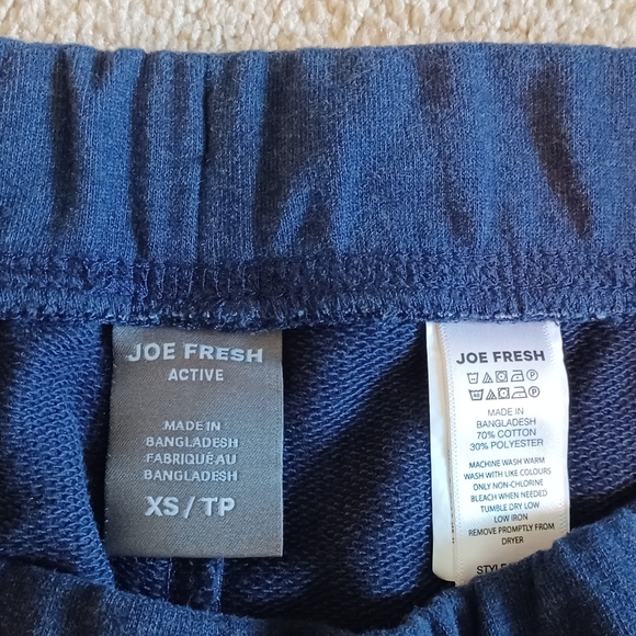 Joe Fresh Active fleece bermuda shorts (NEW) - Picture 3 of 3